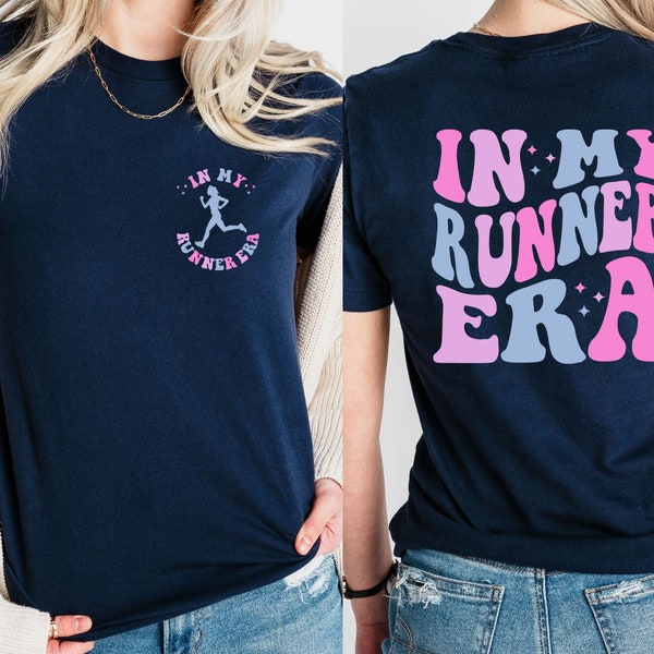 In My Runner Era Shirt, Funny Runner Shirt, Marathon Athlete Sweatshirt, Fitness Running Mom Shirt, Gift For Runners, Sport Women Shirt