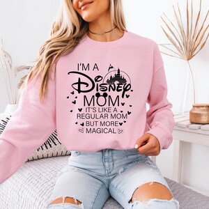 Magical Disney Mom Shirt, Mother's Day Gift, Disney Mom Tee, Family T-Shirt, Mother's Day Shirt, Gift for Mom, I am a Disney Mom T-Shirt image 3