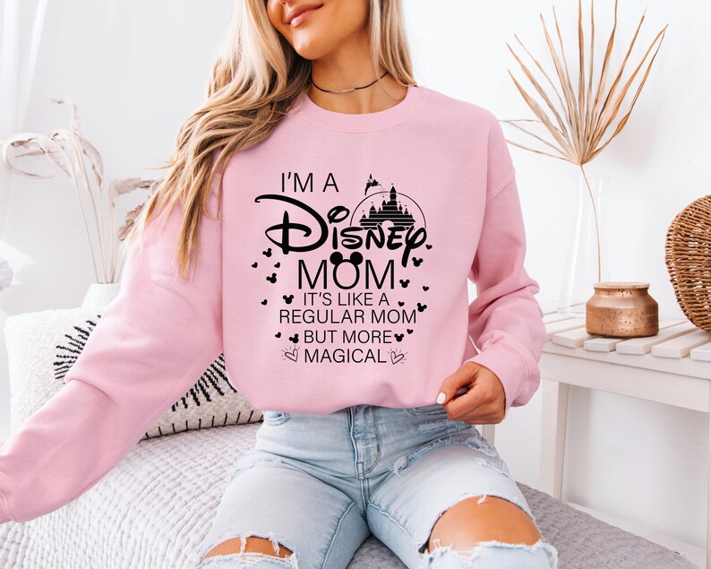 Magical Disney Mom Shirt, Mother's Day Gift, Disney Mom Tee, Family T-Shirt, Mother's Day Shirt, Gift for Mom, I am a Disney Mom T-Shirt image 3