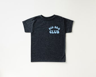 Big Brother Club Shirt, Big Bro, Pregnancy Announcement, Baby Announcement, Cute Toddler Shirt, Toddler Gifts, Funny Shirt, Gift for Kids