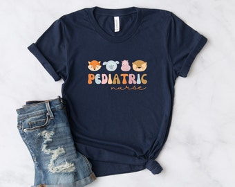 Pediatric Nurse Shirt, Gift For Pediatric Nurse Tee, Nurse Shirt, Nurse Graduate Gift, Nurse Appreciation, New Nurse , Graduation, Nurse Tee