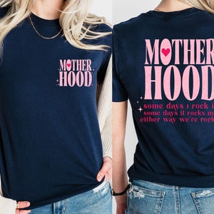 Some days I rock it some days it rocks me Shirt, Motherhood Tee, Rocking motherhood, Funny motherhood, Mom Life, Mom Gift