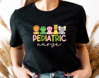 Pediatric Nurse Shirt, Gift For Pediatric Nurse Tee, Nurse Shirt, Nurse Graduate Gift, Nurse Appreciation, New Nurse , Graduation, Nurse Tee