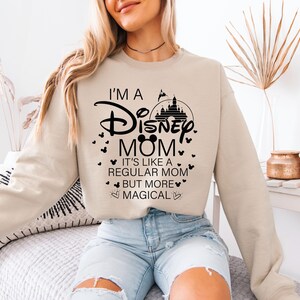 Magical Disney Mom Shirt, Mother's Day Gift, Disney Mom Tee, Family T-Shirt, Mother's Day Shirt, Gift for Mom, I am a Disney Mom T-Shirt image 4