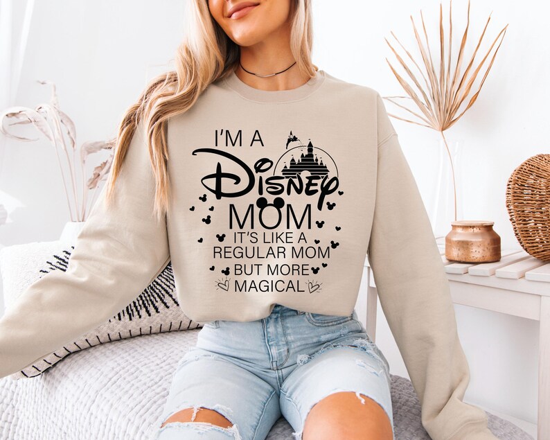 Magical Disney Mom Shirt, Mother's Day Gift, Disney Mom Tee, Family T-Shirt, Mother's Day Shirt, Gift for Mom, I am a Disney Mom T-Shirt image 4