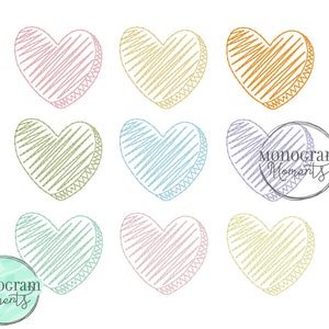 Zaggy 3x3 Convo corazones bordado diseño, diseños de bordado de moda, diseños de bordado de moda, boceto de puntada de frijol, corazones de Convo, San Valentín