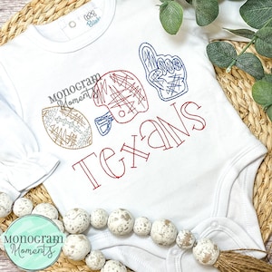 Football, helmet and spirit finger machine embroidery design, football bean stitch sketch embroidery design