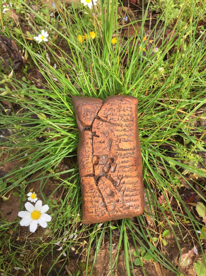 The Noah Tablet/clay Tablet of Noah/ Noah Ark - Etsy
