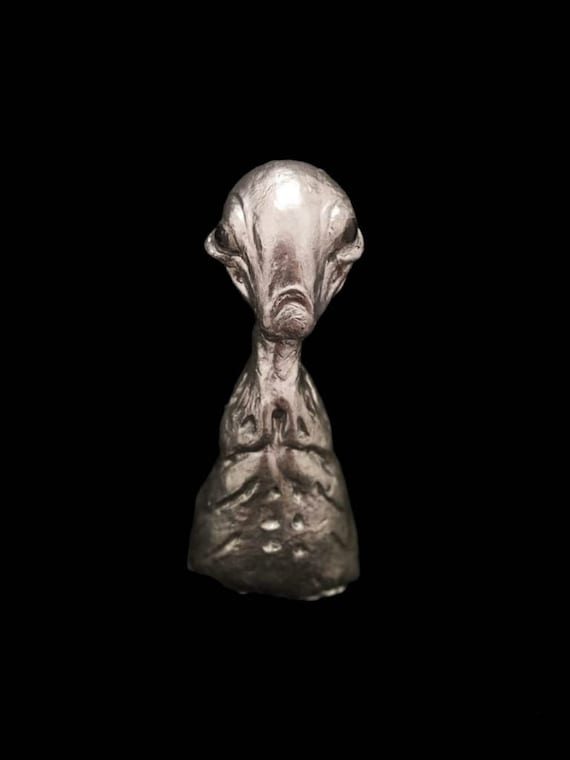灰色のエイリアン像のデスクトップ/古代の神々/UFO/Xファイル - Etsy 日本