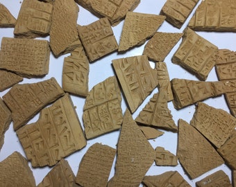 Cuneiform tablet replicas
