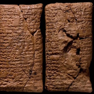 Die Noah-Tafel mit der Arche Noah