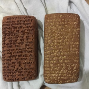 Neo-Assyrian clay  cuneiform tablet
