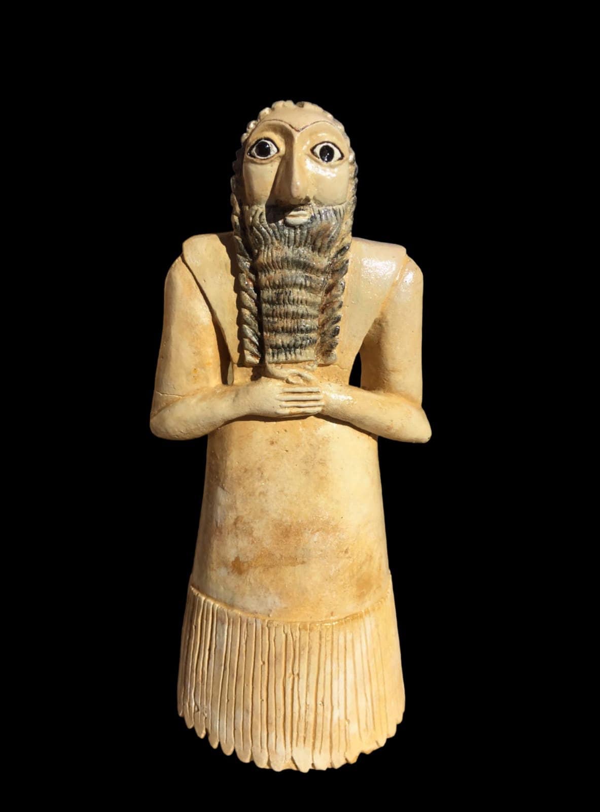 Ea Nasir Statue/standing Male Worshiper/mesopotamian Figurine Replica ...
