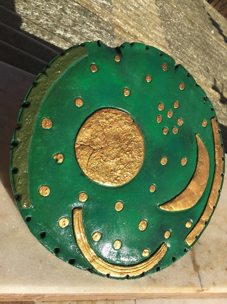 Nebra sky disc replica image 7