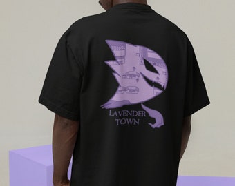 T-shirt graphique Haunter inspiré de Lavender Town T-shirt anime Idée cadeau cadeau pour lui pour elle