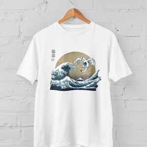 The Great Wave Inspired Graphic Tee Anime T-shirt Gift Idea Present For Him For Her