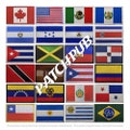 Iron-On Country Flag Patch – Embroidered Badge for DIY Apparel, Military Uniforms, Patriotic Clothes, Non-Customizable Sew-On Patch product logo