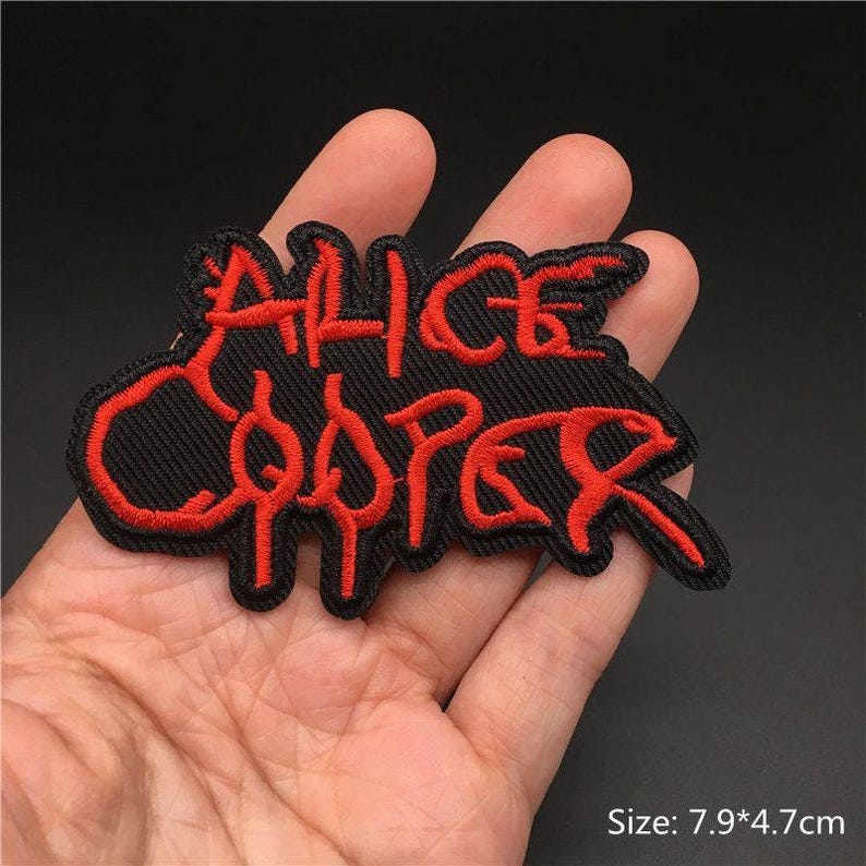 Rock Band 3 Iron on Patches for Clothing, DIY Punk Clothes Jacket