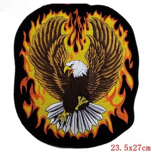 Aazon.co: Bald Eagle Ebroidered Patch Aerican Patriotic Iron-On