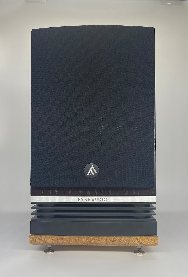 Customizable Solid Wood Bookshelf Speaker Stand // Anti Vibration Stand