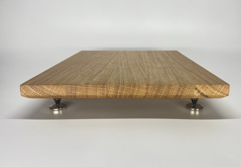 Customizable Solid Wood Bookshelf Speaker Stand // Anti Vibration Stand