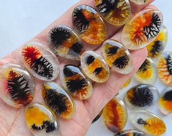 Scenic Agate Doublet Lot Cabochon Wholesale Lot Available With Very Cheap Price Used For Jewelry Making