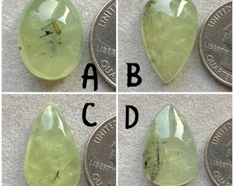 Top Gemmy Prehnite Cabochon With Very Cheap Price Used For Jewelry Making