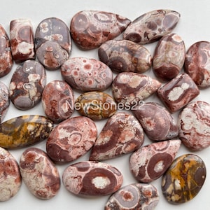 Natural BIRD EYE Jasper Cabochon Wholesale Lot By Weight With Different Shapes And Sizes Used For Jewelry Making