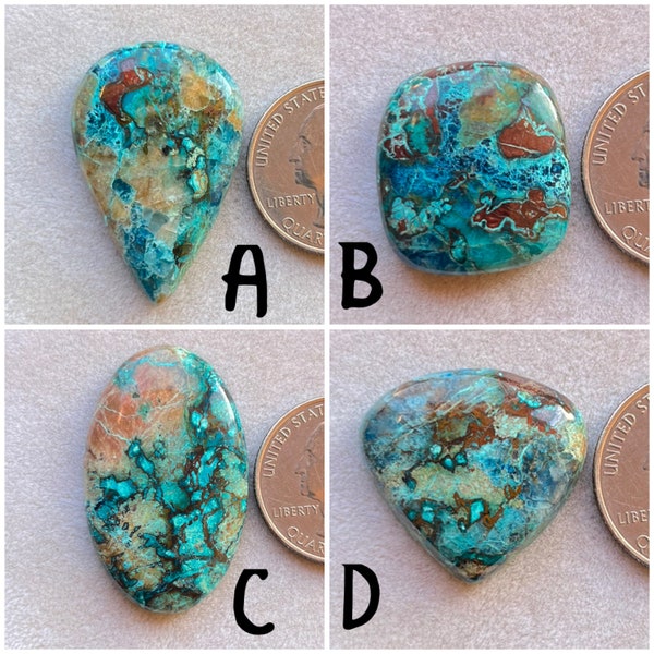 Natural Top Shattuckite Azurite Cabochon With Very Cheap Price used For jewelry making for making pendant