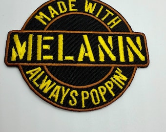 Patch fer à repasser à la mélanine.                     Histoire des Noirs afro-américains
