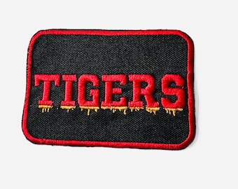 Tuskegee University Tiger Pride Embroidery Patch African American Black History HBCU