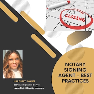 Loan Signing Agent Practice - Etsy