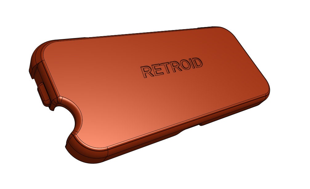 Retroid pocket mini オレンジ＋純正ケース Retroid pocket mini