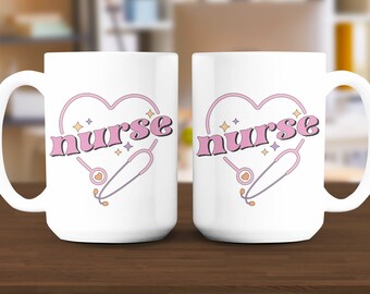 Nurse Mug, Nurse Coffee Mug, Nurse Gifts, Nurse Cup, Nurse Appreciation Gift, Funny Nurse Gift, RN Mug