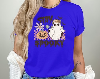 Stay Spooky (2) , Youth Tee Shirt, Halloween T-Shirt, Halloween Shirts, Kids Halloween Shirt, Funny Halloween Shirt