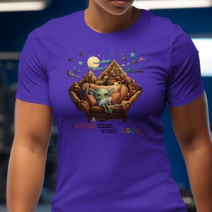 I Survived School Without Google T-Shirt, Teacher Shirt, Funny Teacher Shirt, Gift For Teachers, Teacher Gifts, Teaching Tee