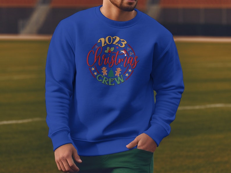 2023 Christmas Crew Matching Family Sweatshirts for a Festive Etsy
