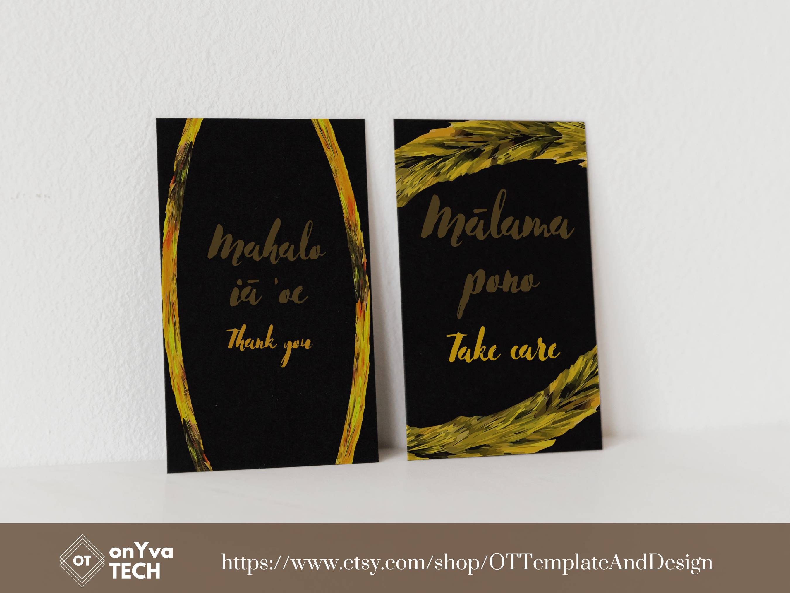 Yellow Lei Hulu Kamoe Hawaiian PNG Frame Bundle, Digital Instant