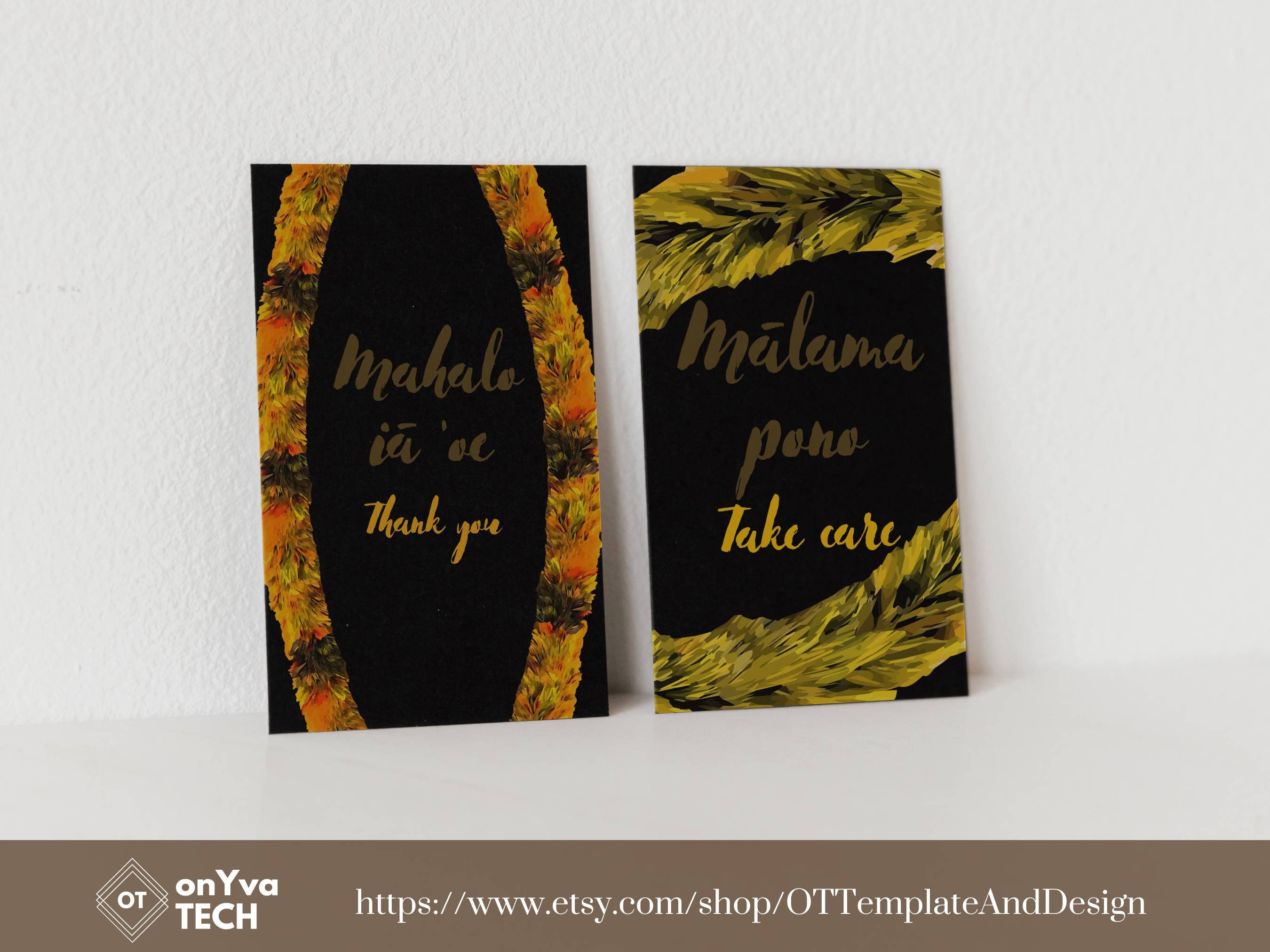 Yellow Lei Hulu Poepoe Hawaiian PNG Frame Bundle, Digital Instant