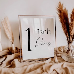 Números de mesa para casamentos, aniversários, batizados I números de mesa de recepção I decorações de casamento personalizadas I números de mesa - Canva Template A6