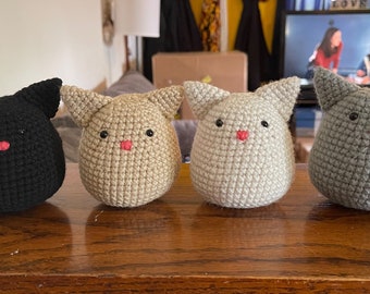 Build-A-Cat - Solid Color - Crochet Pattern [PATTERN ONLY]