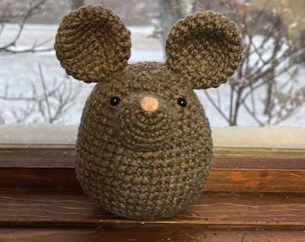 Dumpling Mouse - Crochet Pattern [PATTERN ONLY]