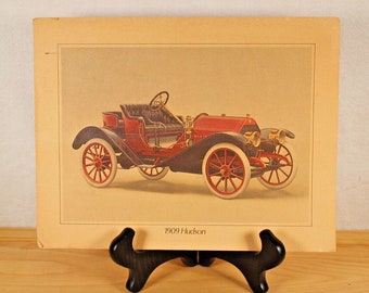 Stampa a colori-1909 HUDSON CAR 8"x11"