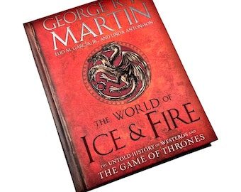 El mundo de hielo y fuego, libro de Juego de Tronos ilustrado, tapa dura, George R.R. Martin