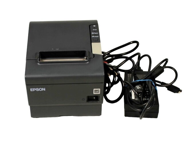 Epson TMT88V Model M244A Thermal POS Receipt Printer Black Parallel