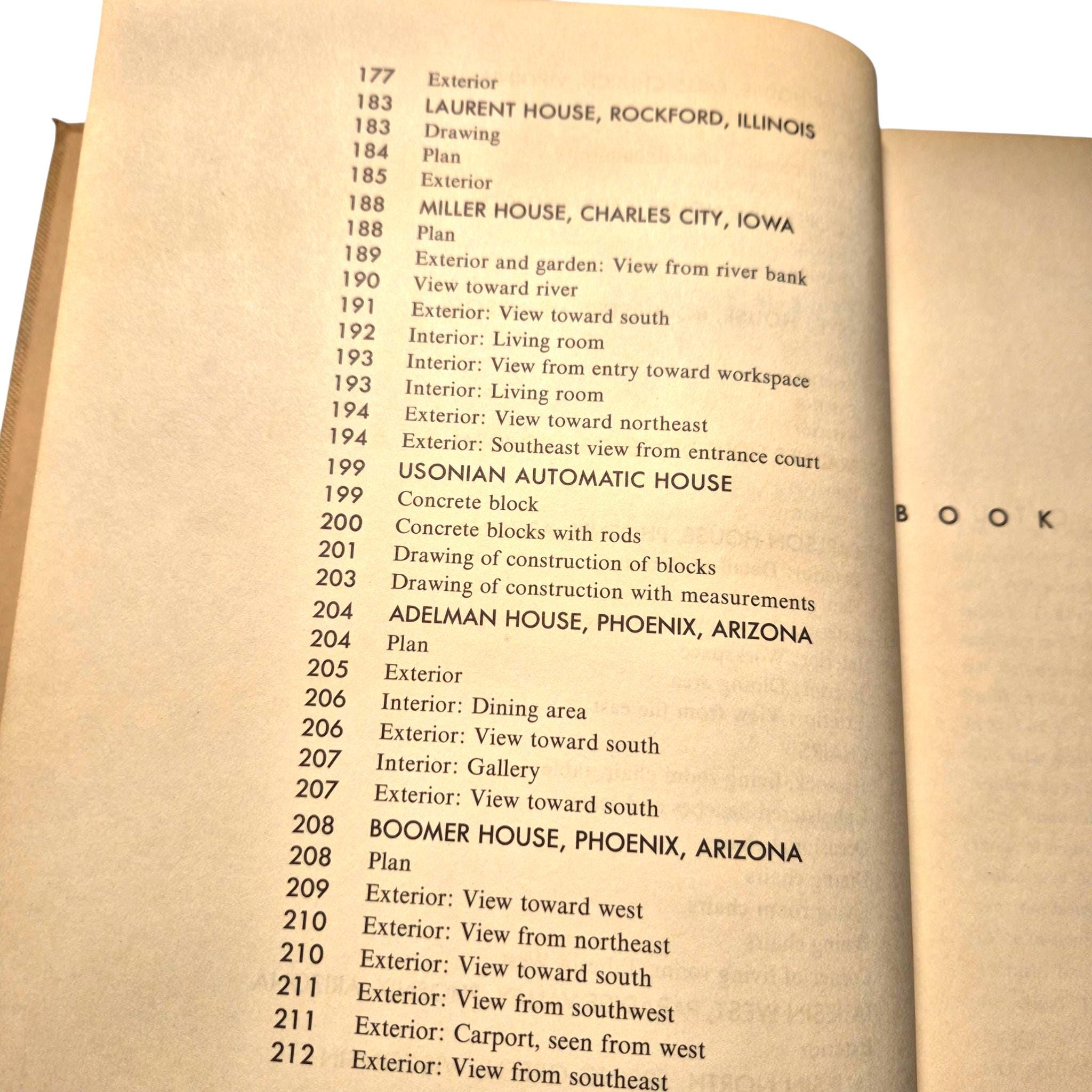 Frank Lloyd Wright the Natural House 1954 Hardcover W/ Dust Jacket ...