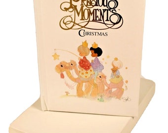 A Precious Moments Christmas by Samuel Butcher 1988 Hardcover with Box