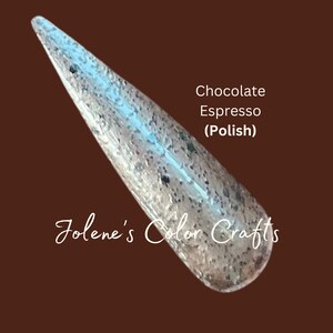 Nail Polish, Indie Nail Polish, Fingernail Polish, Chocolate Espresso, Vegan, Brown, Tan, Neutral