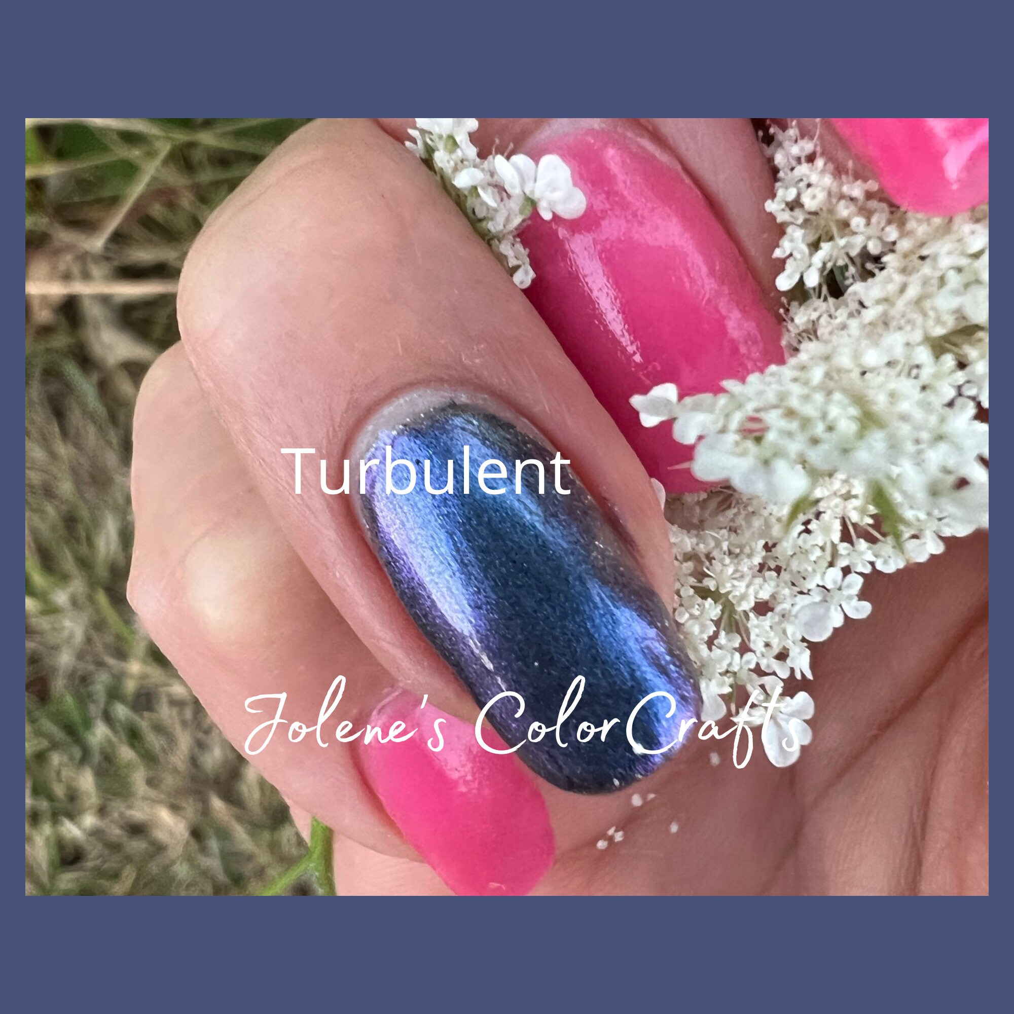 Nail Polish, Indie Nail Polish, Fingernail Polish, Chameleon, Blue, Purple, Green, Vegan