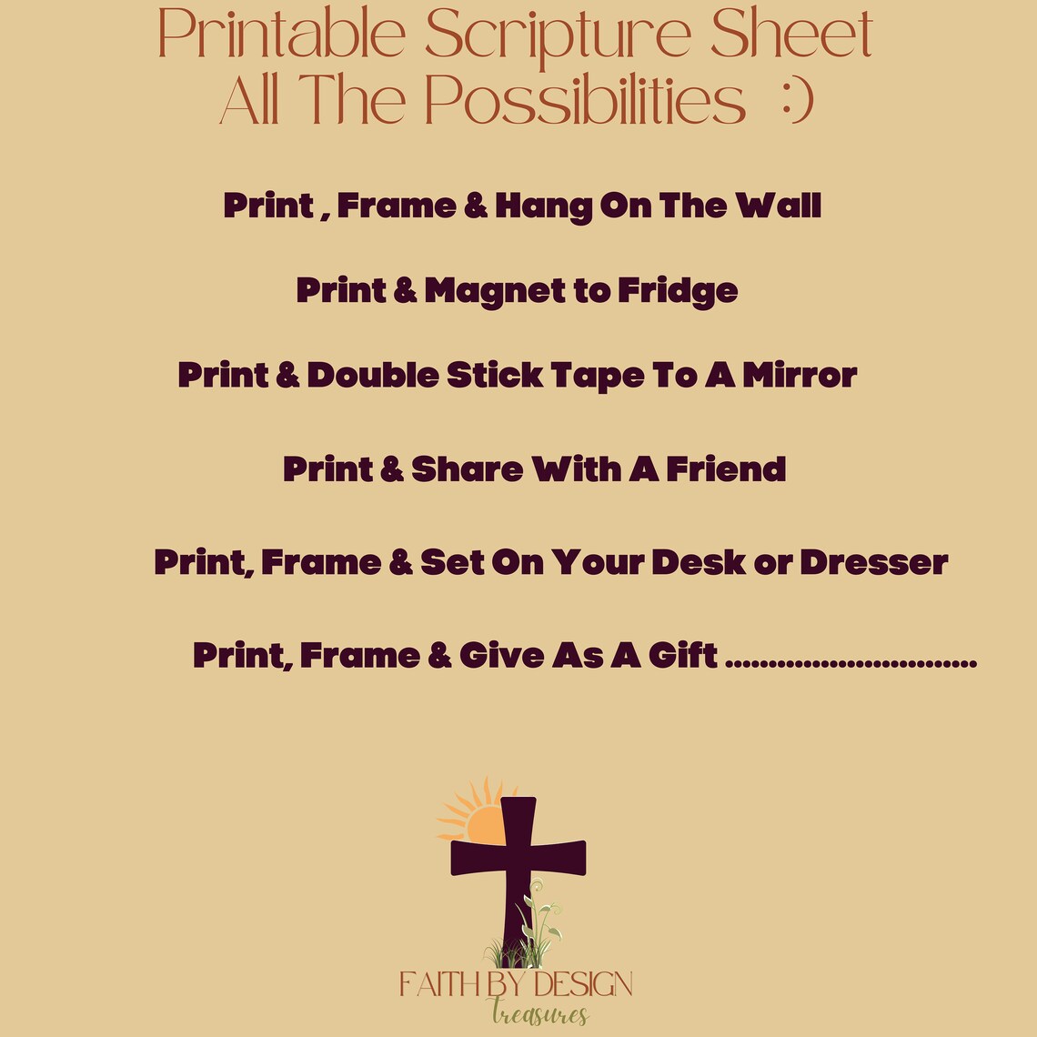 Printable Scripture Sheet Encouraging Scriptures Christian - Etsy